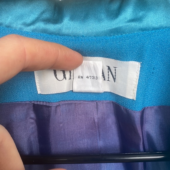 Gillian Suits | Blue Structural Jacket - Picture 6 of 8